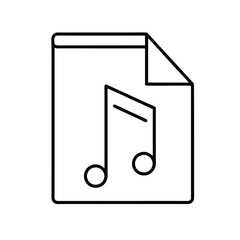 Poster - icon on white