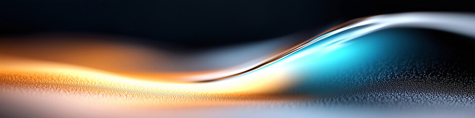 Poster - Abstract waves in design showcasing flowing colorful patterns and textures