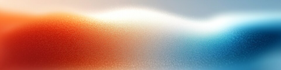 Poster - Abstract gradient background with smooth colors and soft transitions in vibrant hues of red and blue