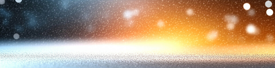 Poster - Bokeh background with warm colors creating a soft graphic design effect for creative projects