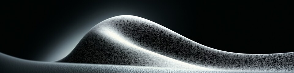Poster - Abstract shapes with textured background and elegant design in soft lighting