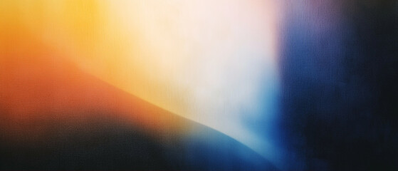 Poster - Abstract gradient background in vibrant colors creating a soothing effect and visual depth