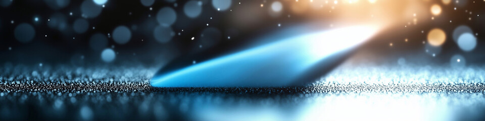 Poster - Light beam with light effect and abstract background creating a stunning visual impact