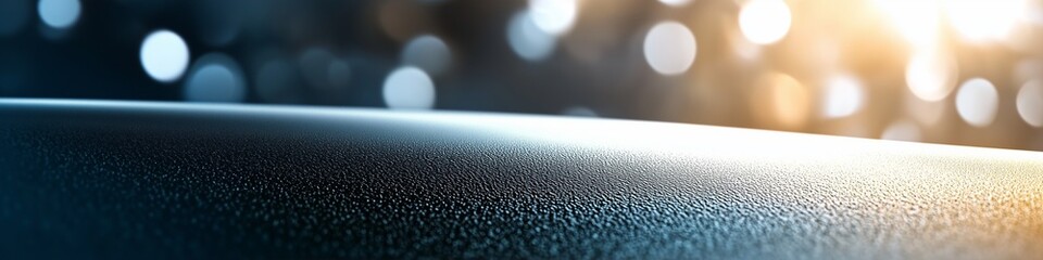 Poster - Bokeh background with soft focus and light effects for creative visual projects