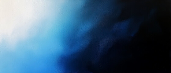 Poster - abstract gradient blue gradient background in soft hues for modern design
