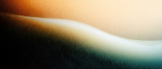 Poster - Abstract background with smooth gradient waves in soft colors for modern design