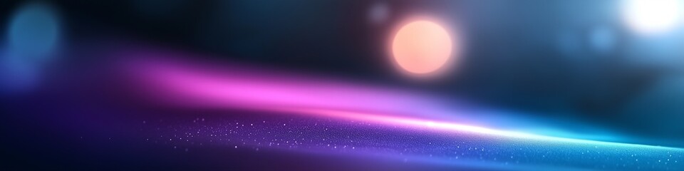 Poster - Abstract background with colorful gradients and bokeh lights for creative designs
