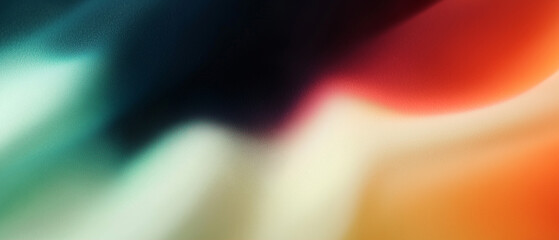 Poster - Abstract background with colorful flowing design and graphic resources for creative projects