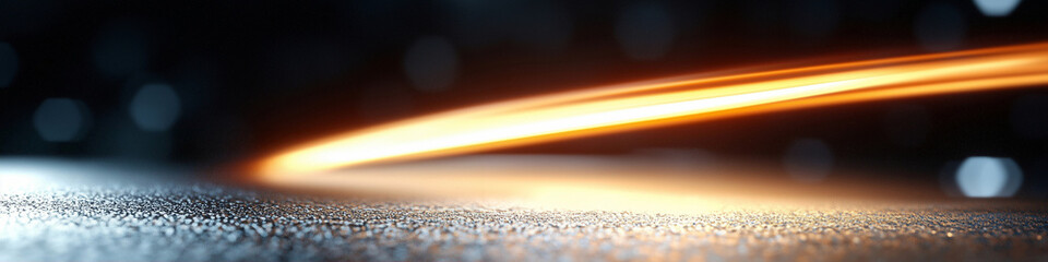 Poster - Light trail technology glowing motion abstract background