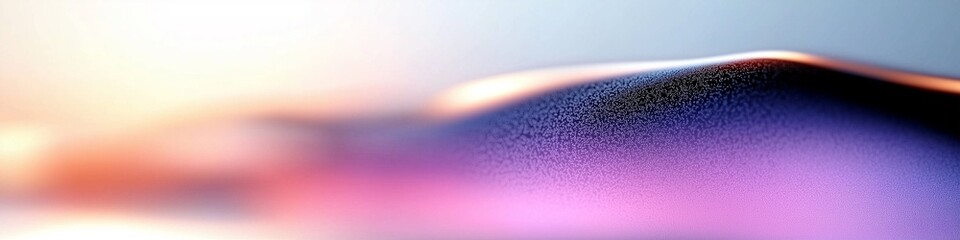 Poster - Abstract background with smooth gradient and soft lighting in purple and blue tones