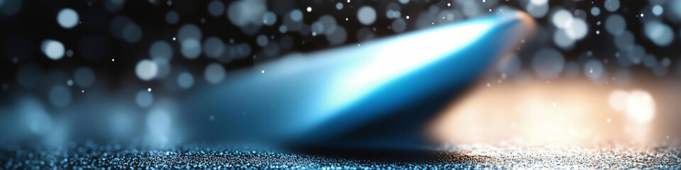 Poster - abstract design with blurred graphic elements and bokeh effect for modern backgrounds