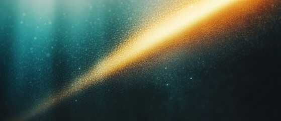 Poster - Light beam texture with glowing light in a dark background for creative design