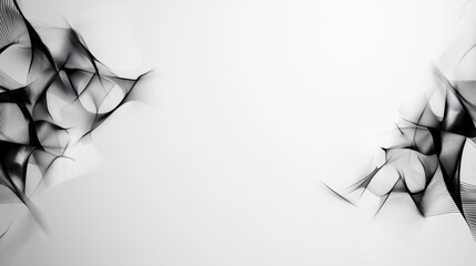Poster - Futuristic Geometric Lines and Borders with Clean Design Elements for Modern Backgrounds or Artwork