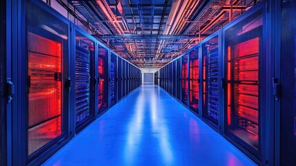 Poster - A cyber analytics room featuring AI-powered systems for anomaly detection and response.