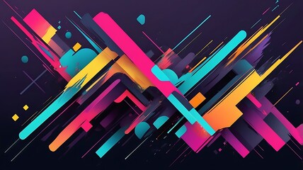 Poster - Modern and abstract vector design