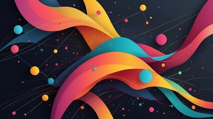 Poster - Modern and abstract vector design