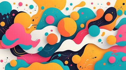 Poster - Modern and abstract vector design
