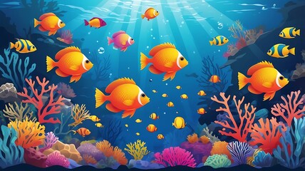 Poster - Modern and abstract vector design