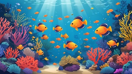 Poster - Modern and abstract vector design