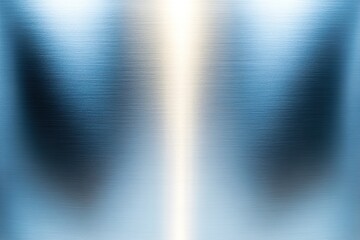 Poster - dynamic light trails create a futuristic atmosphere on a sleek brushed steel background that offers 