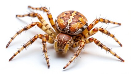 spider isolated on white background