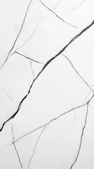 Poster - Minimalist black and white marble texture, elegant and stylish, phone wallpaper.