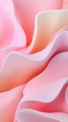 Poster - Abstract 3D shapes in vibrant gradients with a futuristic design, eye-catching and modern, perfect for a sleek phone wallpaper.