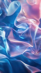 Poster - Translucent overlapping patterns in bright colors create a mesmerizing visual experience