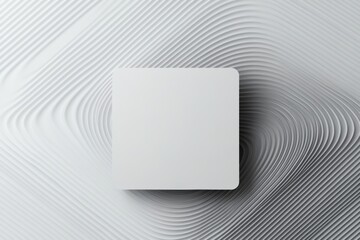 Poster - A minimalist blank on a textured wavy background, ideal for showcasing designs or branding concepts.