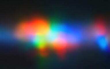 Poster - colorful light patterns create an abstract background, displaying a vibrant spectrum of hues and vis