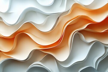 Poster - Abstract noise with an orange gradient on a transparent background, vintage filter in PNG format, includes grain texture