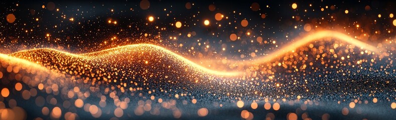 Fototapete - Abstract motion light background in 3D cartoon rendering