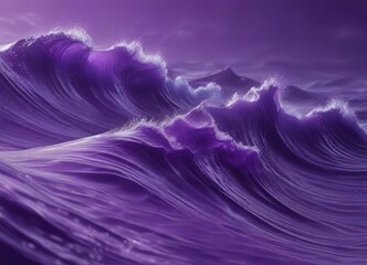 abstract purple background with undulating oceanic waves , nature, blue