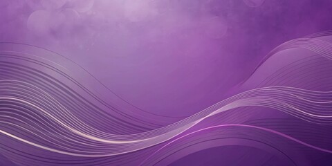 Wall Mural - Abstract Purple Swirling Lines Background Design with Subtle Texture and Soft Gradient