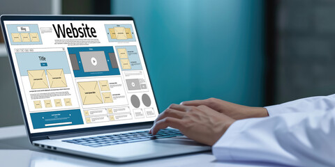 Website design software provide brisk template for online retail business and e-commerce