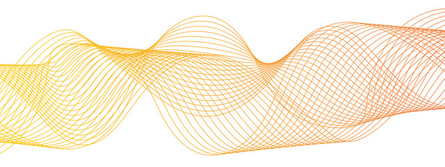 Wall Mural - technology abstract wave flowing lines. energy flow frequency digital sound wave. curved wavy lines 