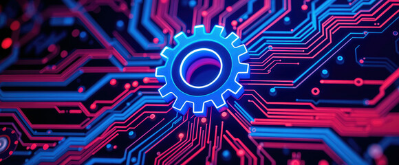 Poster - Gear on Circuit Board Technology and Innovation