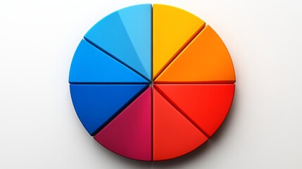 Poster - Exploring the key factors influencing longevity through a colorful pie chart representation