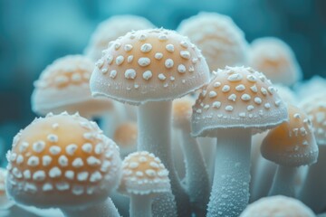 Poster - Close-up of various mushrooms