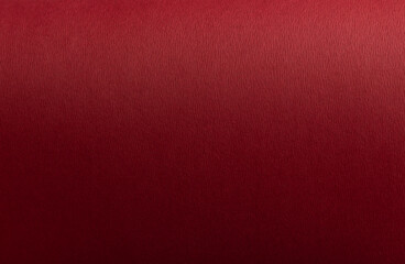 Poster - Crimson red paper background with a smooth gradient and grainy texture. Deep red tones and a matte finish create a bold, luxurious, and sophisticated design with a seamless and refined composition.