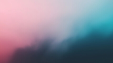 Wall Mural - Soft pastel hues blend together in a dreamy abstract display of color and light during twilight hours. Generative AI
