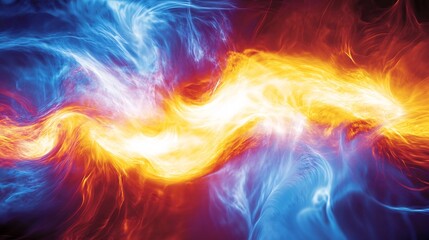 Wall Mural - Plasma reactions turbulence patterns highlighted fluid dynamics and heat transfer visuals