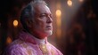 © EddieSnapix - A priest, dressed in ornate robes, gazes thoughtfully during a religious ceremony in a softly illuminated church. The atmosphere is serene and contemplative