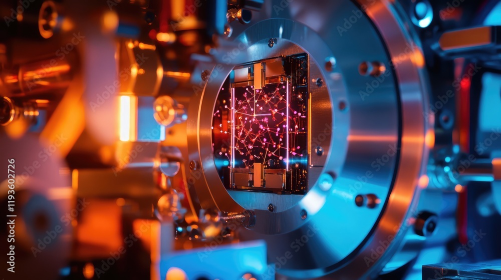 Photonic quantum computing, with photons represented as light pulses ...