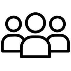Poster - Team and community icon representing collaboration in business and marketing