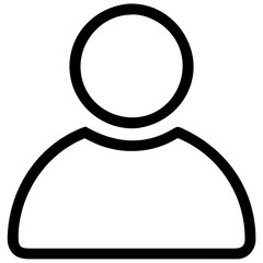 Poster - User profile icon for websites and mobile applications