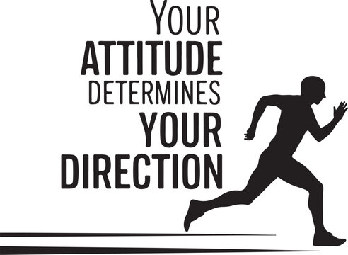 Motivational Quotes About Life icon silhouette vector with white background