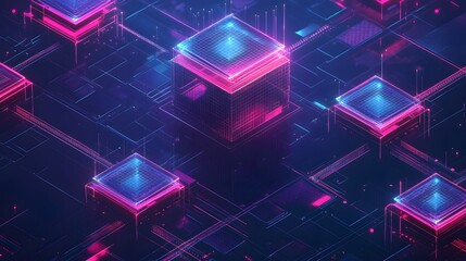 Poster - Abstract Digital Cubes Network Data Processing System