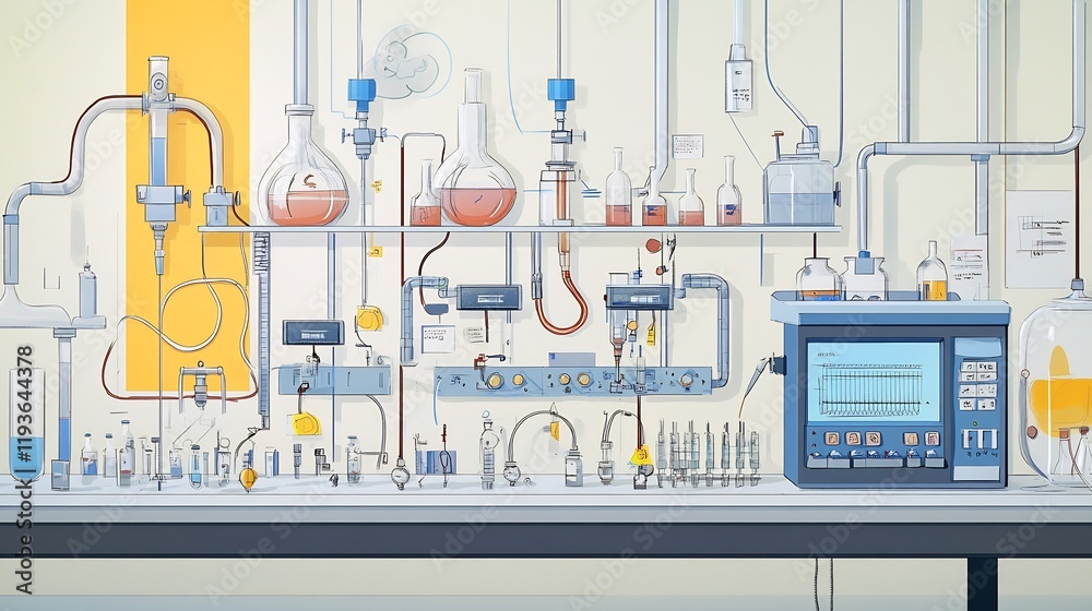 Depiction of experimental design visualizing setup and controls of a ...
