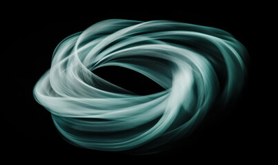Poster - Elegant Abstract Swirl with Dynamic Motion and Fluid Form in Modern Graphic Design